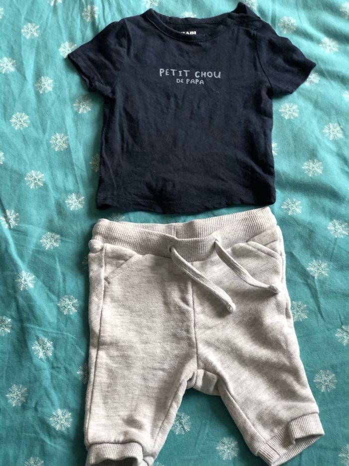 Lot ensemble bébé garçon 1 mois - photo numéro 2