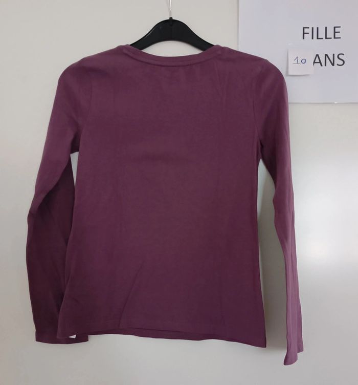 T-shirt ml Licorne Gap 10 ans - photo numéro 2