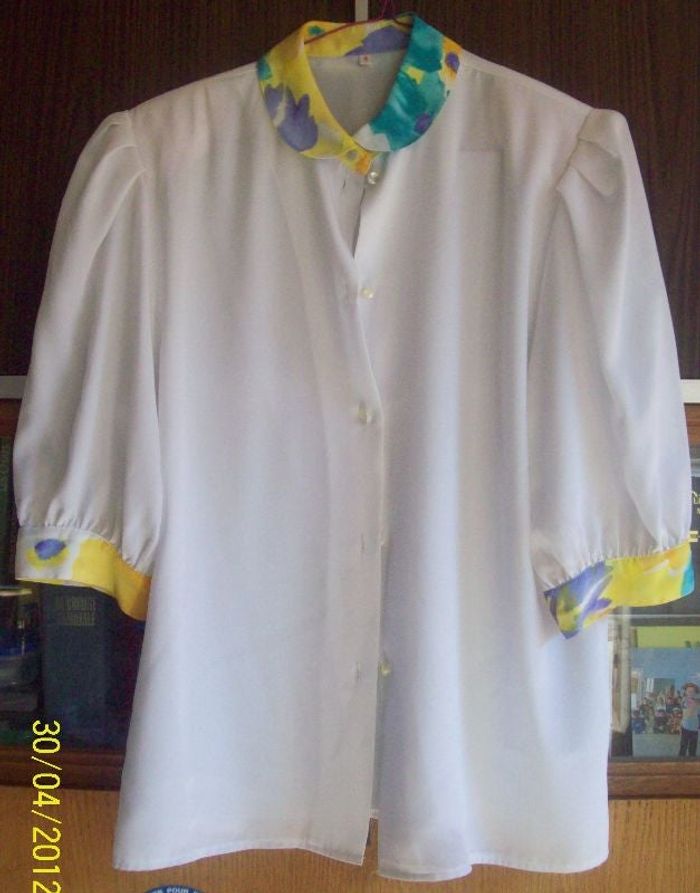 chemisier blanc