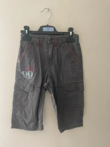 Short en jean gris de la marque Terre de marins