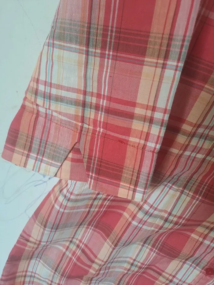 Chemise longue / Tunique à carreaux Celaia Taille 42 - photo numéro 6