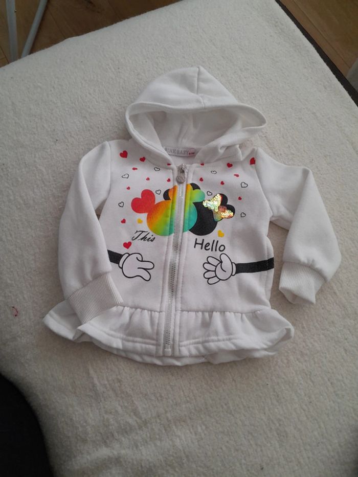 Sweat capuche 6mois