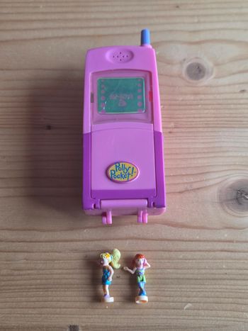 Rare Téléphone Portable Polly pocket Bluebird vintage 1998 