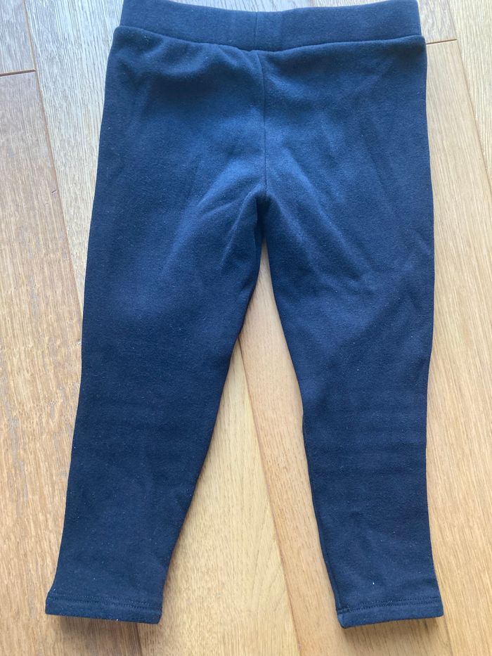 Legging noir chaud 4/5 ans - photo numéro 2