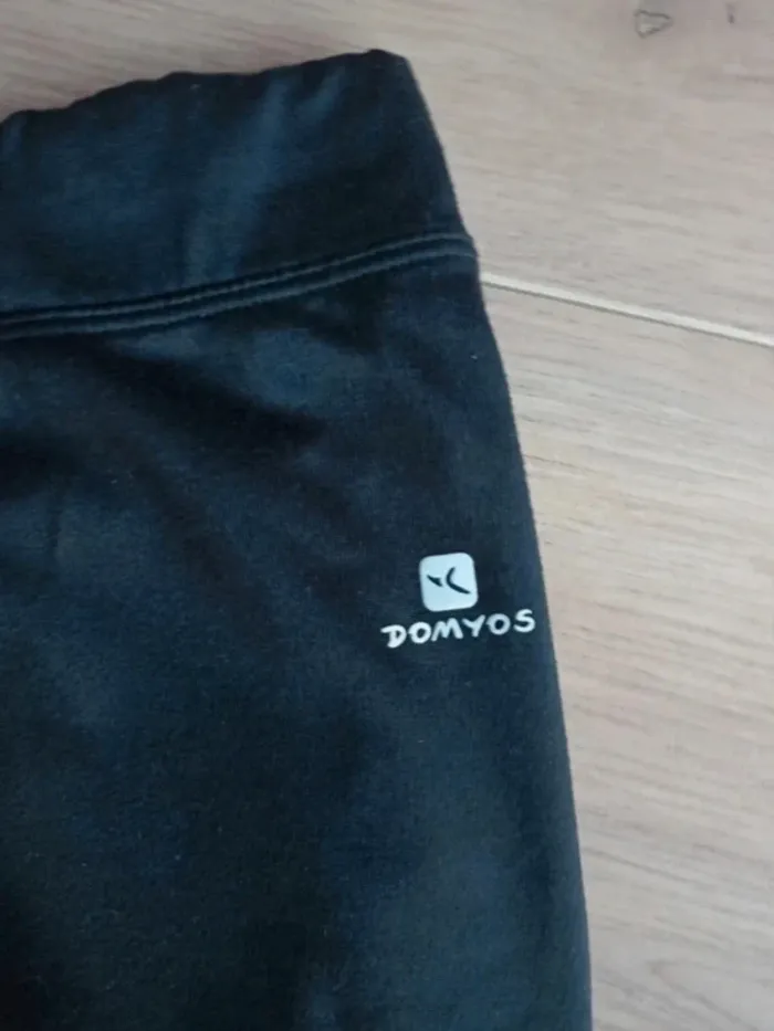 Jogging Decathlon Domyos 12 ans noir - photo numéro 2