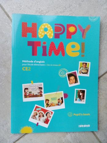 Cahier d'exercices d'anglais Happy Time ce2