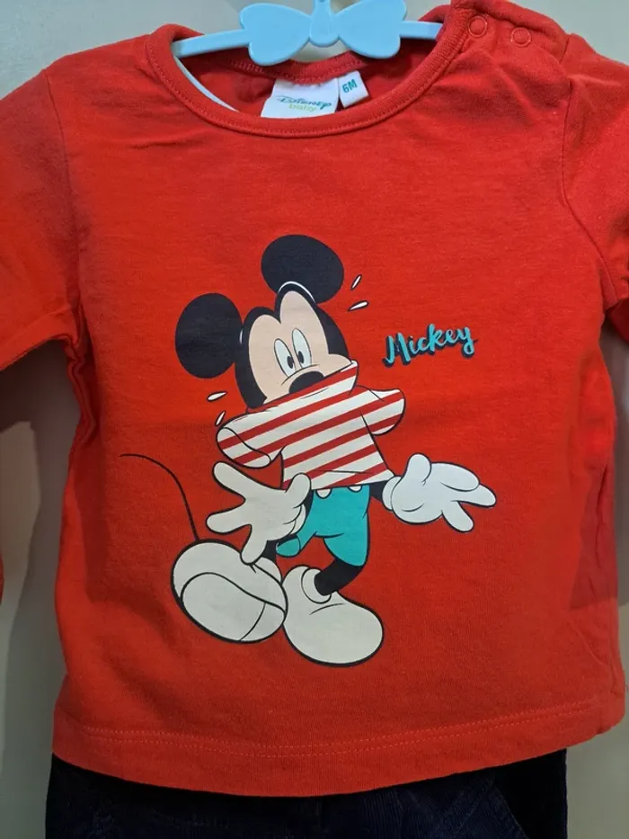 Ensemble 3 pièces - Disney Baby - 6mois - photo numéro 4
