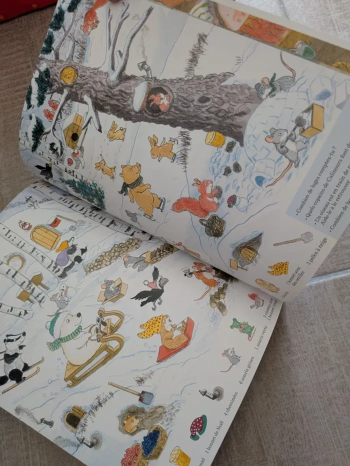 Calinours cherche et trouve de l'école de loisirs NEUF - photo numéro 3