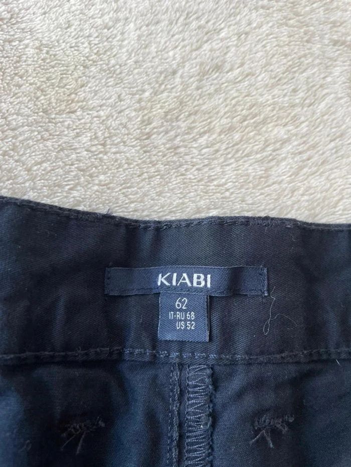 Short chino bermuda pantacourt bleu marine uni classique avec poches kiabi taille 62 - photo numéro 5