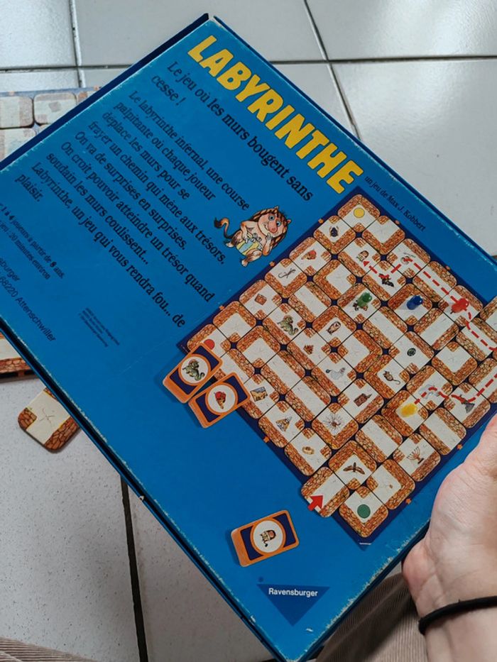 Jeu labyrinthe vintage - photo numéro 5