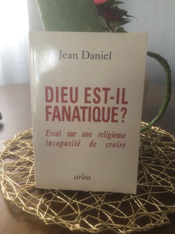Dieu est il fanatique ? Essai sur une religieuse incapacité de croire - Jean Daniel