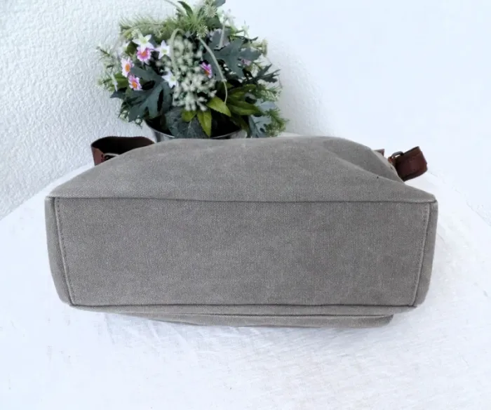 Sac cartable style gibecière Mandoline - photo numéro 8