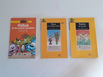 Lot de 3 livres ratus