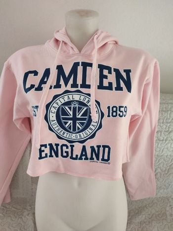 #kytieSfemme. Sweat a capuche manches longues taille S/M