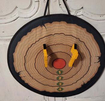 Jeu de fléchette hache en mousse enfant