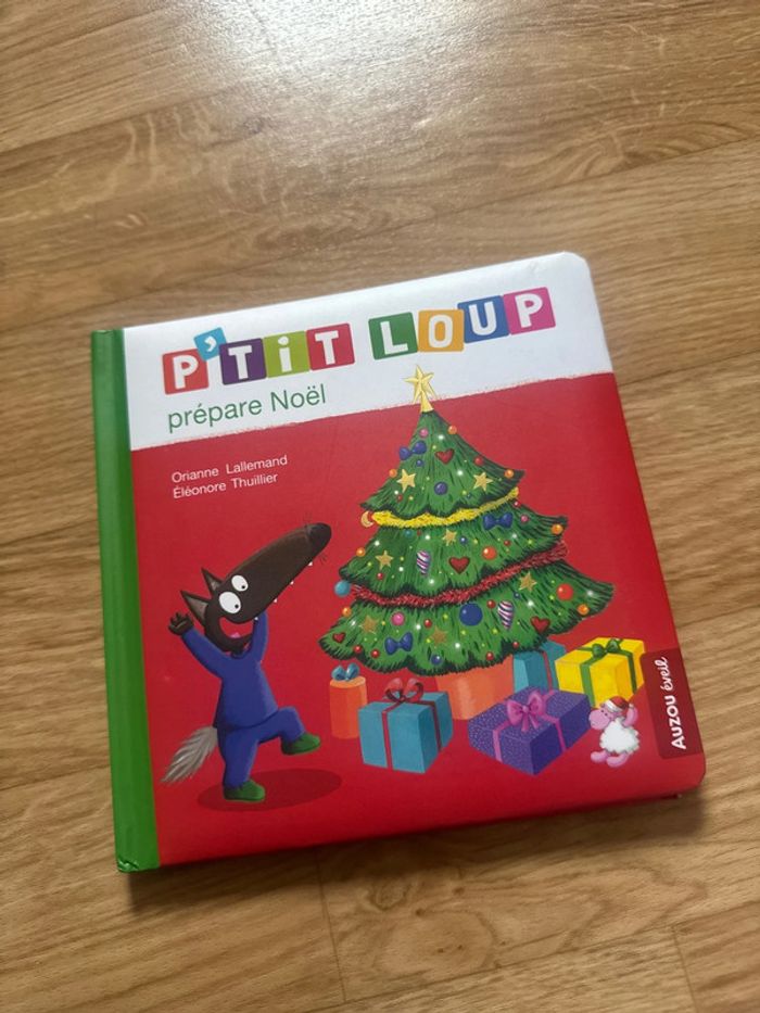 Livre P’tit Loup prépare Noël