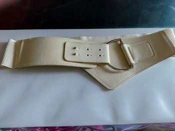 Ceinture crème