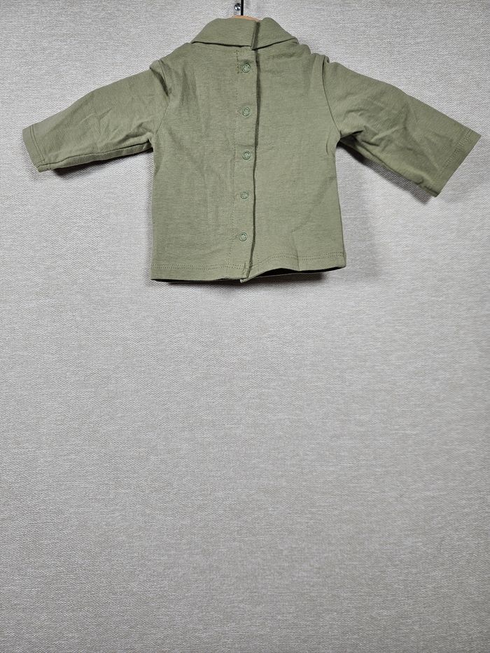 T-shirt manche longue kiabi 1 mois 52-55cm - photo numéro 5