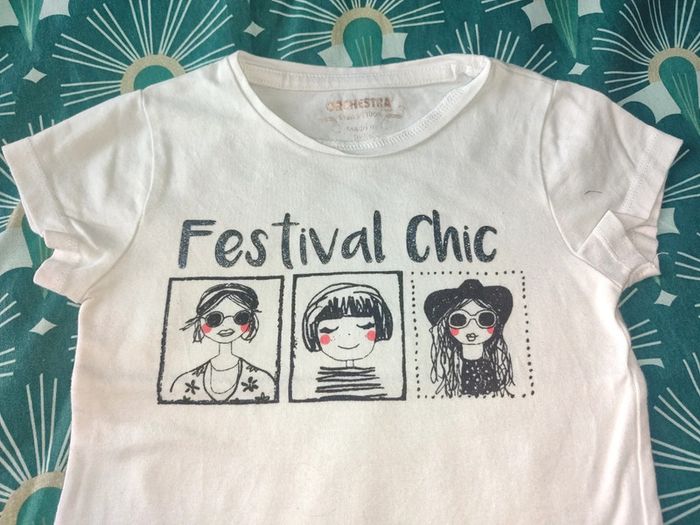 T-shirt manches courtes taille 5 ans - photo numéro 2