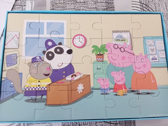 4 puzzles Peppa pig - photo numéro 6