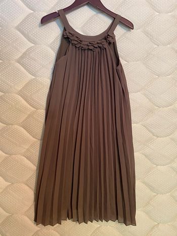 Robe plissée