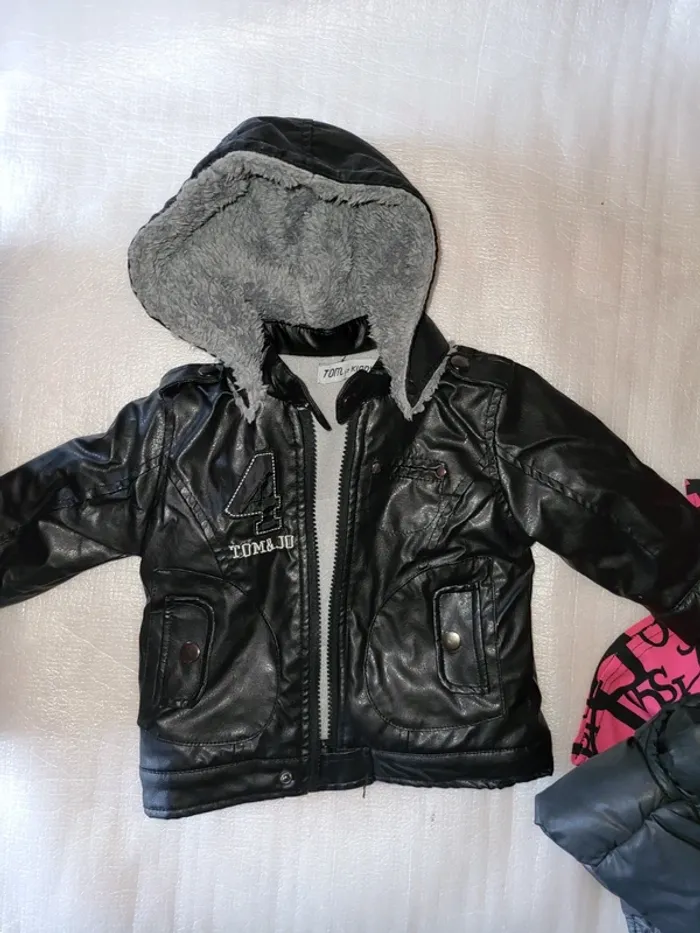 Manteau cuir