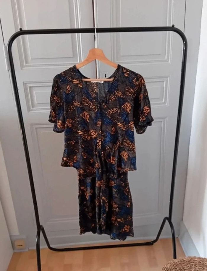 Robe à motifs géométrique - Mango - M/38