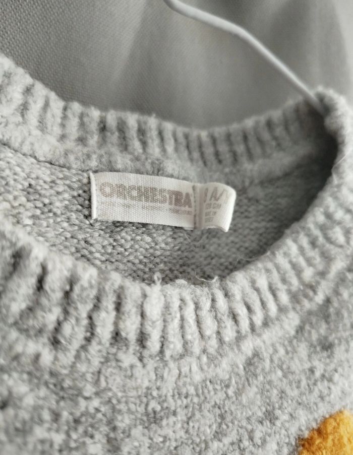 Robe fille pull coeur - photo numéro 3