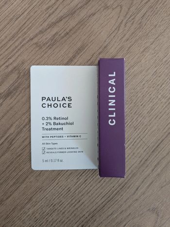 Paulas choice traitement retinol bakuchiol format voyage