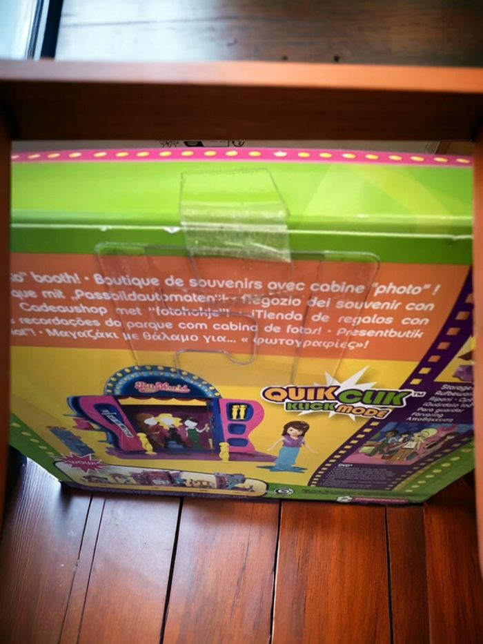 Neuf Mattel Polly Pocket 2006 PollyWorld boutique de Souvenirs Avec Lila 9cm - photo numéro 5