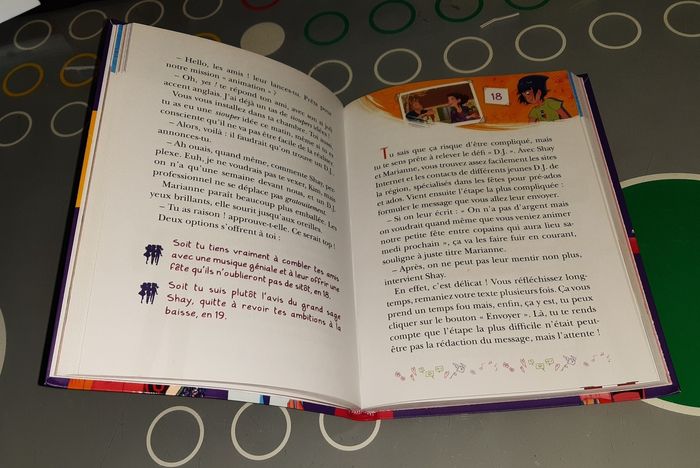 Livre Ma vie mes copines c'est toi le héros Bibliothèque rose - photo numéro 3