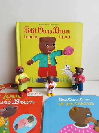 Livres et figurines Petit ours brun