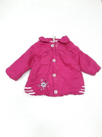 Manteau rose Orchestra 9 mois