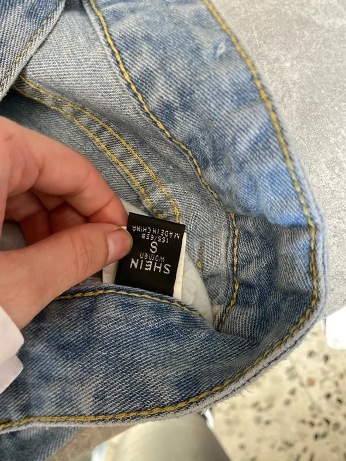 Jeans large avec des papillons S - Shein - photo numéro 2