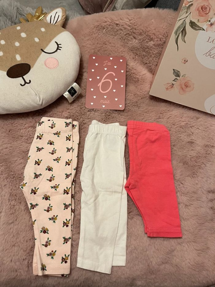 Lot de 3 legging 3-6m