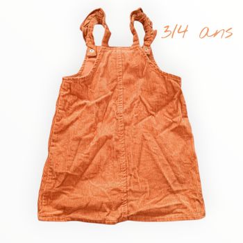 🤎🍂 Robe salopette Primark – 3/4 ans 🍂🤎