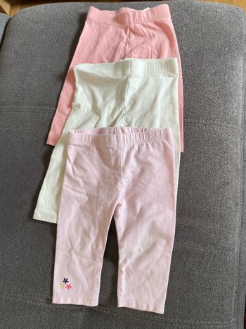 3 leggings 9 mois