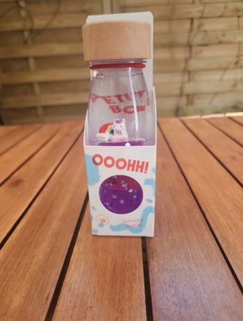 bouteille licorne arc en ciel