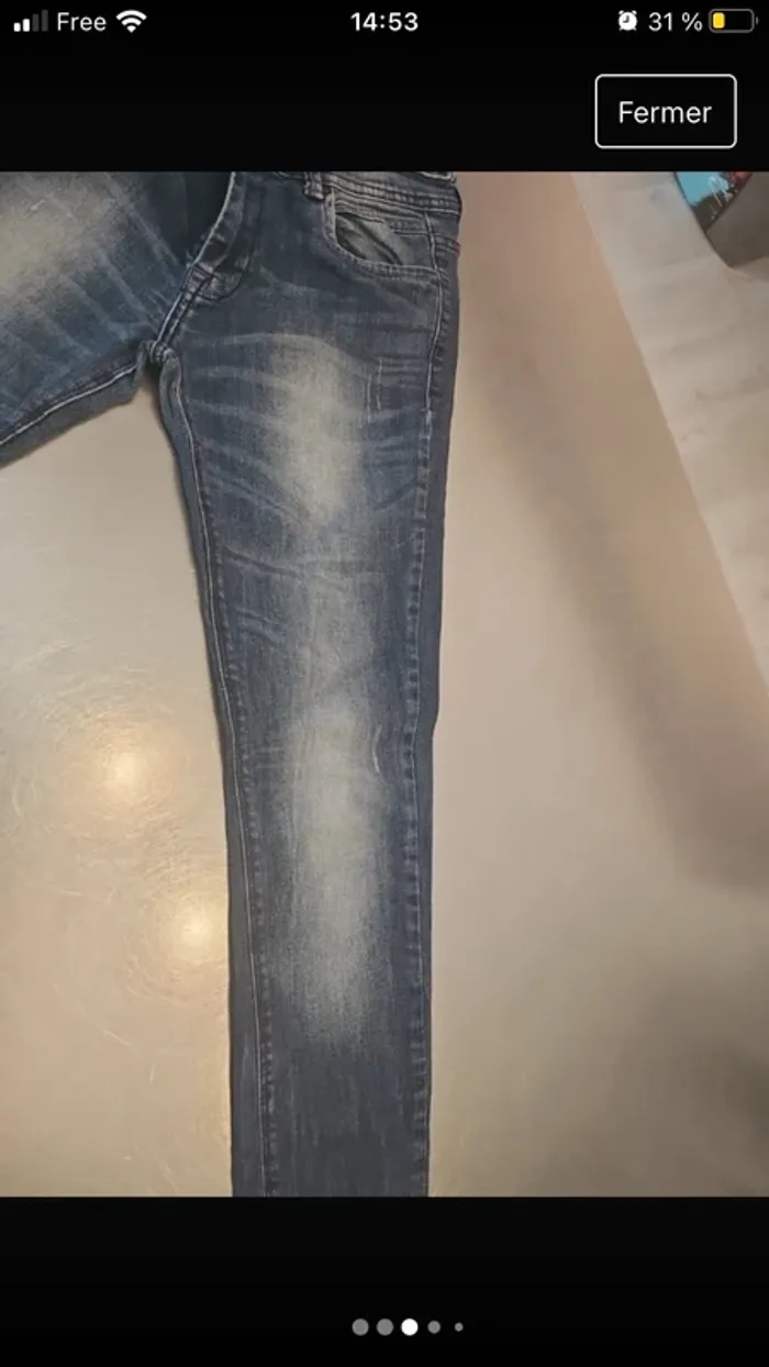 Jeans bleu lee cooper T.40 - photo numéro 11