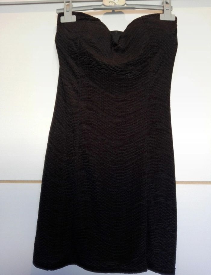 Robe bustier noire