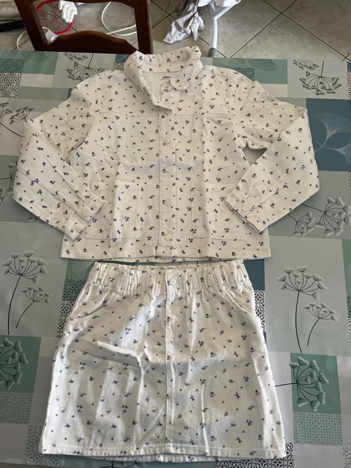 Ensemble jupe et veste Gemo 12ans