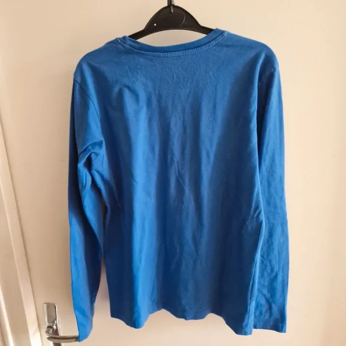11/12 ans tee-shirt bleu - photo numéro 4
