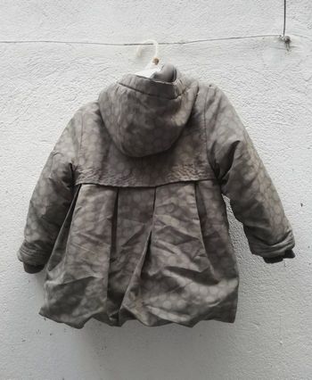 Blouson kaki à pois 3 ans Verbaudet