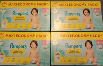 Couches pampers premium protection T4