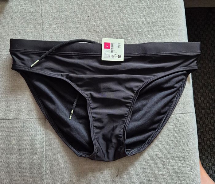 Bas de Maillot de Bain de Natation Femme Noir