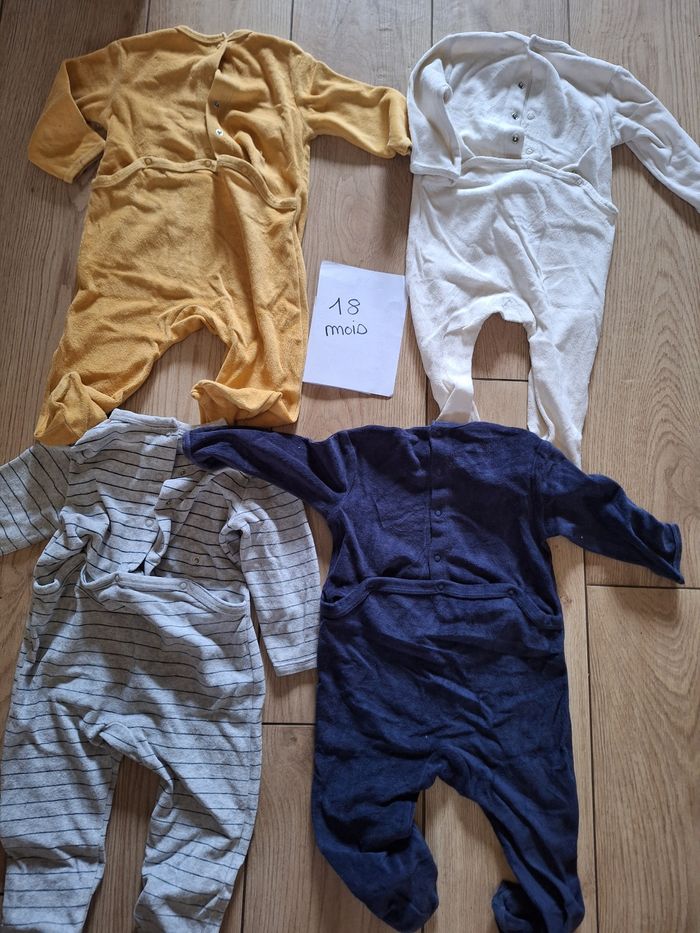 Lot pyjamas 18 mois garçon - photo numéro 5