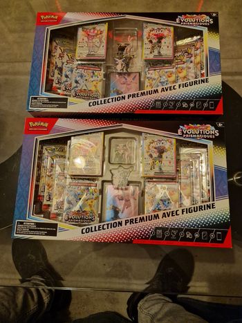 Coffret premium avec Figurine évolutions Prismatiques  fr