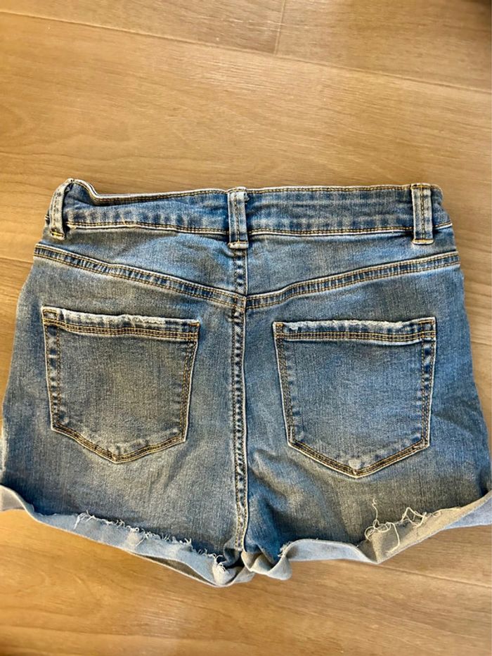 Mini short en jean - photo numéro 2