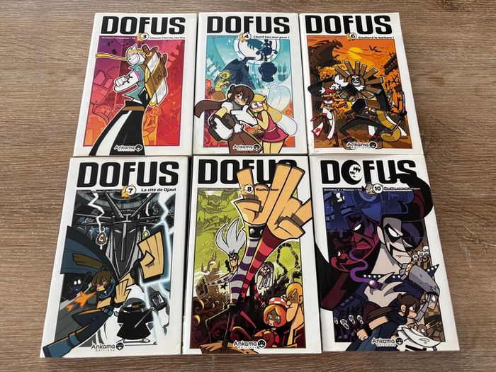 Lot De 6 Manga Dofus.