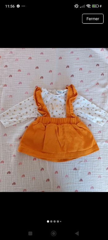 Lot jupe et tee shirt ML